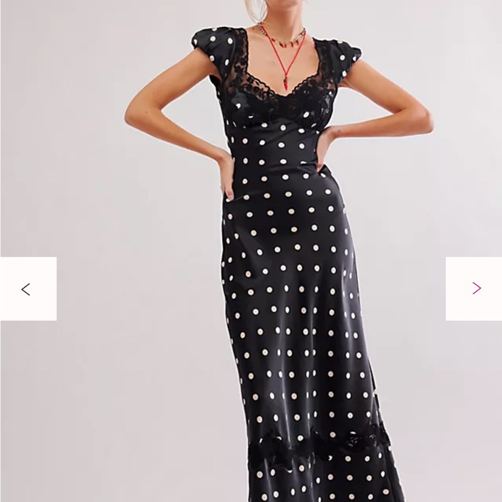 Free People Butterfly Babe Maxi Dress size XS